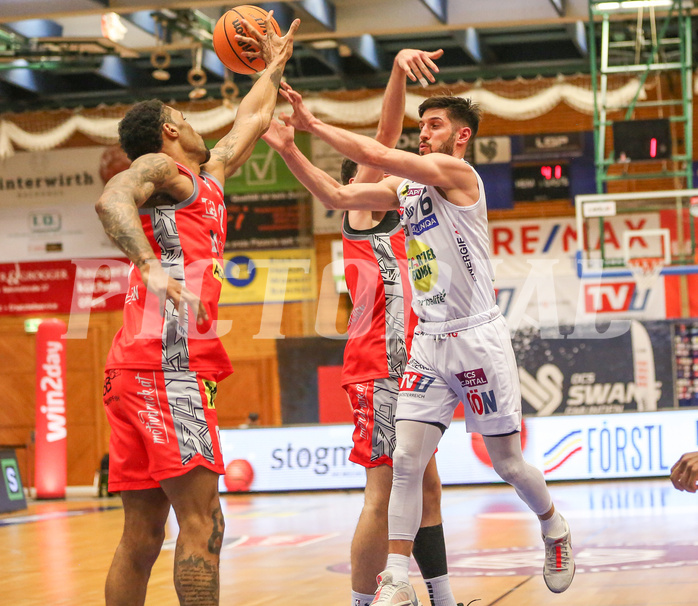 Basketball Superliga 2023/24, 7.Plazierungsrunde Gmunden Swans vs. Traisirchen Lions


