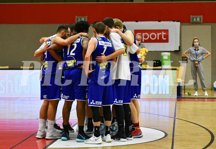 Basketball Superliga 2020/21, Grunddurchgang 6.Runde Flyers Wels vs. Swans Gmunden,  Swans Gmunden,