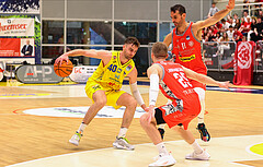 Basketball Superliga 2023/24, Playoff, Viertelfinale Spiel 4 SKN St. Pölten vs. Traiskirchen Lions