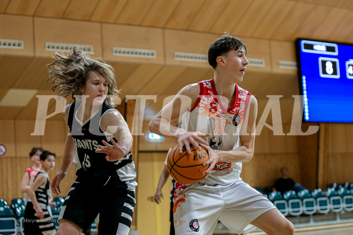 05.04.2025 Österreichischer Basketballverband 2024/25, SLMU14, BC Vienna vs. Vienna Giants 