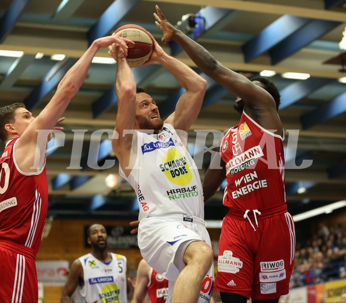 Basketball ABL 2016/17, Grunddurchgang 23.Runde Gmunden Swans vs. BC Vienna