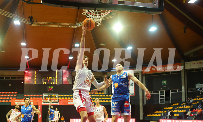 Basketball Superliga 2023/24, Gruunddurchgang 21.Runde BC Vienna vs. Oberwart Gunners