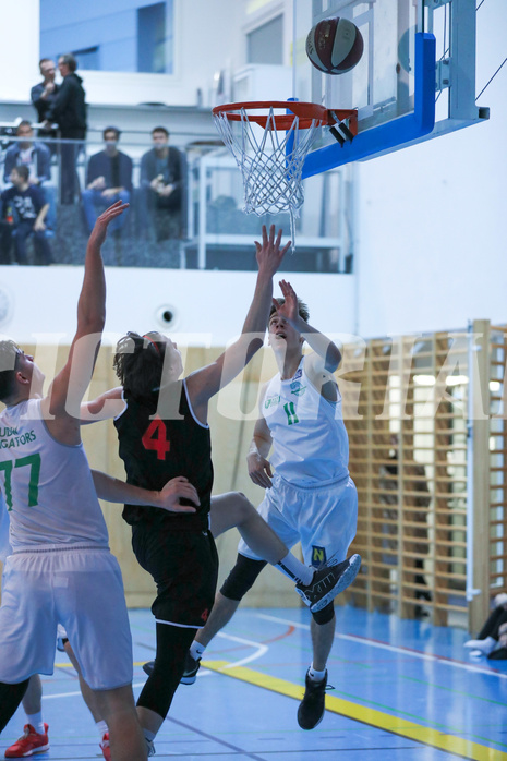 Basketball 2.Bundesliga 2019/20, Grunddurchgang 19.Runde Deutsch Wagram Aligators vs. Mistelbach Mustangs
