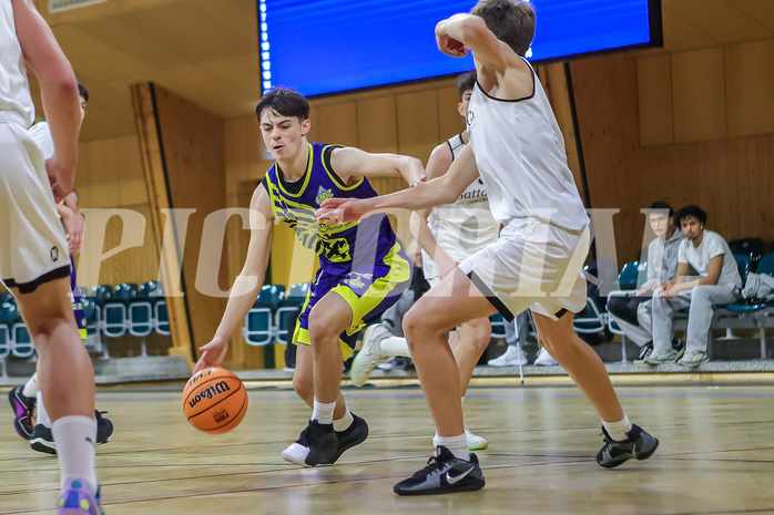 20.10.2024 Österreichischer Basketballverband 2024/25, SLMU16,Basket Flames vs. UBSC Graz