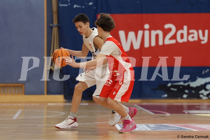 Basketball Superliga 2024/25, SLMU14 Traiskirchen Lions Academy vs. ATSE Graz


