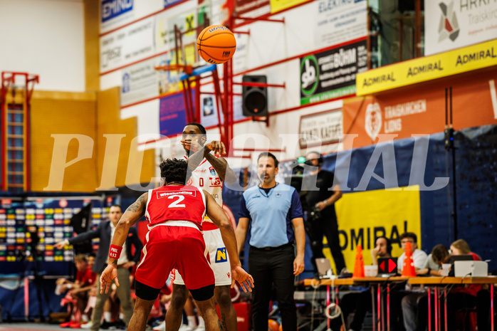 Basketball, win2day Basketball Superliga 2024/25, Grunddurchgang 3.Runde, Traiskirchen Lions, BC Vienna, 