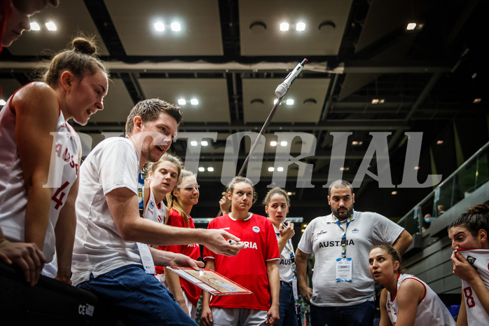 Basketball, FIBA Women´s Eurobasket Qualifiers 2023, , Österreich, Montenegro, Hubert Schmidt (Ass. Coach)