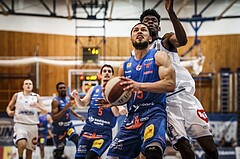 Basketball, ABL 2018/19, Grunddurchgang 25.Runde, Oberwart Gunners, Kapfenberg Bulls, Marck Coffin (15)