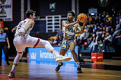 Basketball, Win2Day Superliga 2023/24, Grunddurchgang 18.Runde, BC Vienna, Klosterneuburg Dukes, Michael Weathers (20)