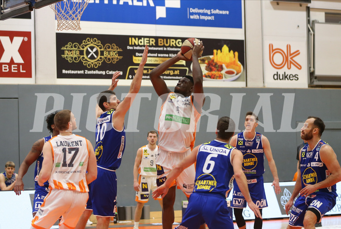Basketball Superliga 20120/21, Grunddurchgang 10.Runde Klosterneuburg Dukes vs. Gmunden Swans