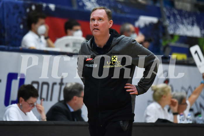 Basketball Superliga 2021/22, Finale Spiel 2, Swans Gmunden vs BC Vienna