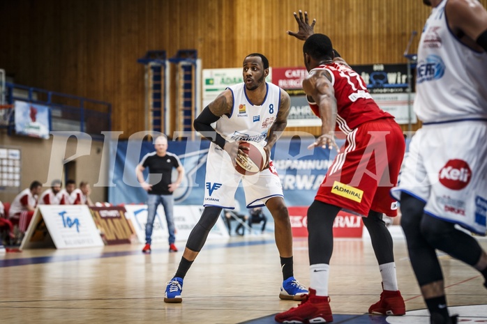 Basketball, ABL 2018/19, Playoff VF Spiel 1, Oberwart Gunners, BC Vienna, Justin Coleman (8)