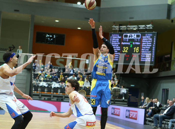 Basketball Austria Cup 2019/20, Halbfinale Kapfenberg Bulls vs. St. Pölten


