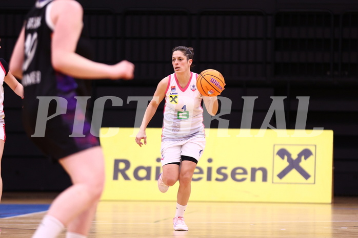 02.03.2025, Graz, Raiffeisen Sportpark, Basketball Damen Superliga 2024/25, Grunddurchgang, 14.Runde, UBSC-DBBC Graz - Vienna United,  