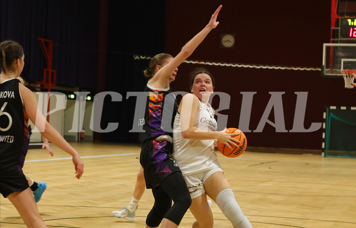 Basketball Damen Superliga 2023/24, Grunddurchgang Runde 4 Basket Flames vs. Vienna United