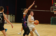 Basketball Damen Superliga 2023/24, Grunddurchgang Runde 4 Basket Flames vs. Vienna United