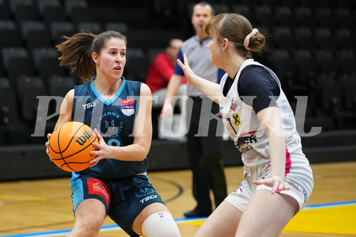 Basketball Damen Superliga 2023/24, Grunddurchgang, 14. Runde, UBSC Graz vs. Timberwolves


