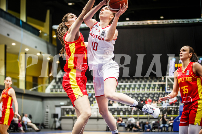 Basketball, FIBA Women´s Eurobasket Qualifiers 2023, , Österreich, Montenegro, Schicher Sarah (10)