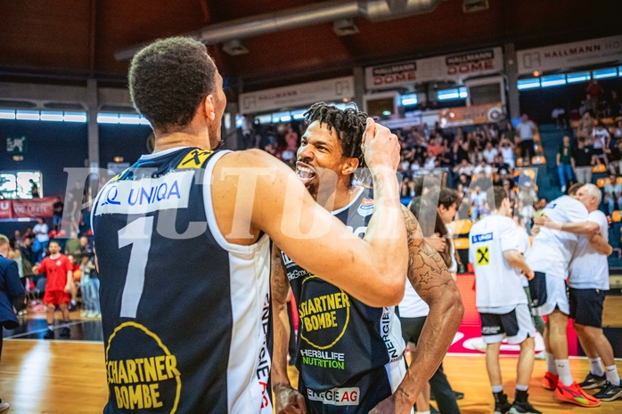 Basketball, Win2Day Superliga 2022/23, Playoff, Finale Spiel 4, BC Vienna, Gmunden Swans, 