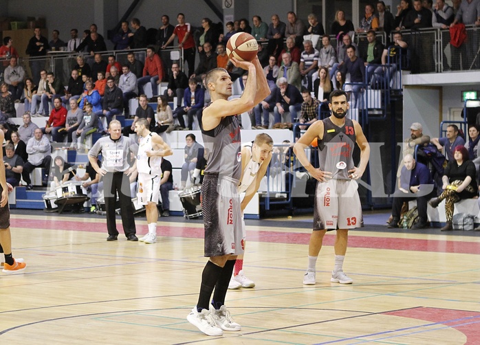 Basketball 2.Bundesliga 2017/18 Grunddurchgang 8.Runde  Jennersdorf Blackbirds vs Villach Raiders