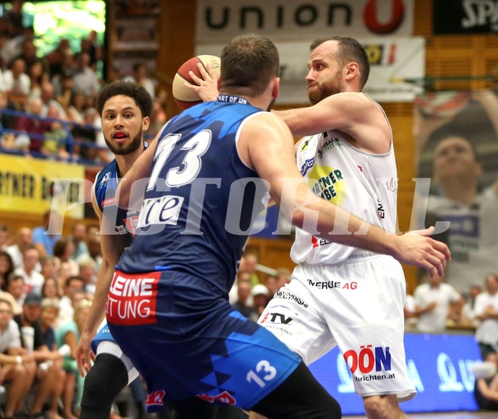 Basketball ABL 2017/18, Playoff Finale Spiel 3 Gmunden Swans vs. Kapfenberg Bulls 


