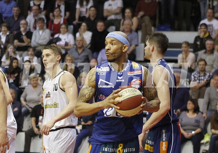 Basketball ABL 2015/16 Grunddurchgang 26.Runde  Güssing Knights vs Kapfenberg Bulls