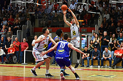 Basketball Superliga 2021/22, Viertelfinale Spiel 2, Flyers Wels vs Swans Gmunden