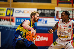 Basketball, win2day Basketball Superliga 2024/25, Grunddurchgang 18.Runde, Traiskirchen Lions, UBSC Graz, Cooper Robb (3)