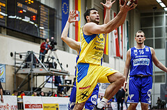 Basketball, Admiral Basketball Superliga 2019/20, Grunddurchgang 15.Runde, St. Pölten, Oberwart Gunners, Florian Trmal (12)