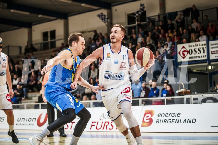 Basketball, ABL 2018/19, Grunddurchgang 9.Runde, Oberwart Gunners, UBSC Graz, Hayden Thomas Lescault (11)