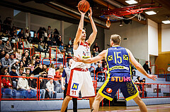 Basketball, win2day Basketball Superliga 2022/23, 8. Qualifikationsrunde, Traiskirchen Lions, UBSC Graz, Fabricio Vay (11)