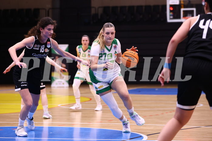 02.03.2024, Graz, Raiffeisen Sportpark, Basketball Damen Superliga 2023/24, Grunddurchgang 14.Runde, UBI Holding Graz - Basket Flames Women ,  