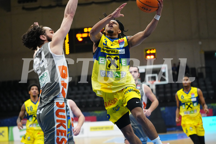 Win2day Basketball Superliga 2023/24, 3. Platzierungsrunde, UBSC Graz vs. Klosterneuburg


