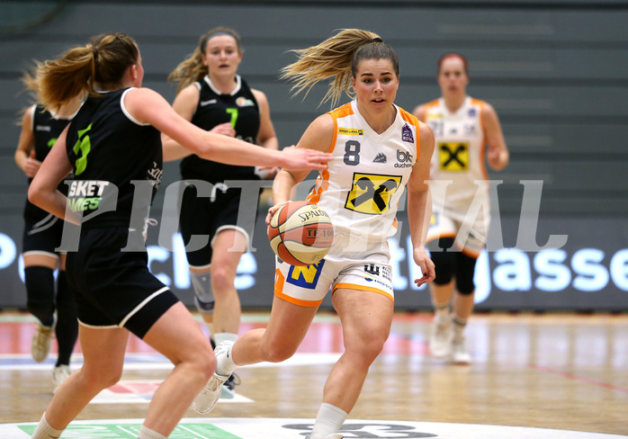 Basketball Damen Superliga 20120/21, Grunddurchgang 14.Runde BK Duchess vs. Basket Flames


