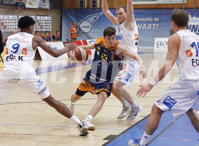 Basketball ABL 2017/18 Grunddurchgang 7.Runde RaiffeisenOberwart Gunners vs Fürstenfeld Panthers
