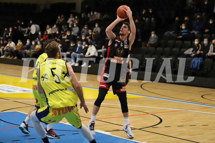 Basketball Superliga 2021/22, Grunddurchgang 8.Runde UBSC Graz vs. BC Vienna Basketball Superliga 2021/22, Grunddurchgang 8.Runde UBSC Graz vs. BC Vienna