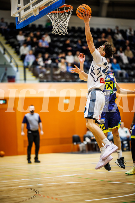Basketball, Basketball Zweite Liga 2024/25, Grunddurchgang 17.Runde, Vienna Timberwolves, Future Team Steiermark, Daniele Kuchar (22)
