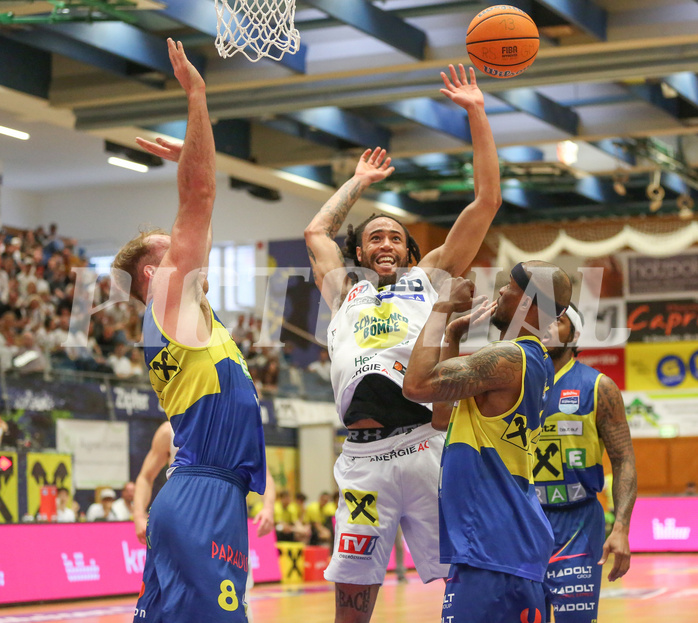 Basketball Superliga 2024/25, Playoffs, Viertelfinale Spiel 1 Gmunden Swans vs. UBSC Graz
