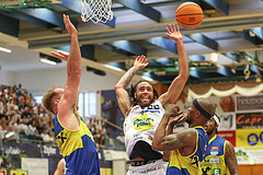Basketball Superliga 2024/25, Playoffs, Viertelfinale Spiel 1 Gmunden Swans vs. UBSC Graz


