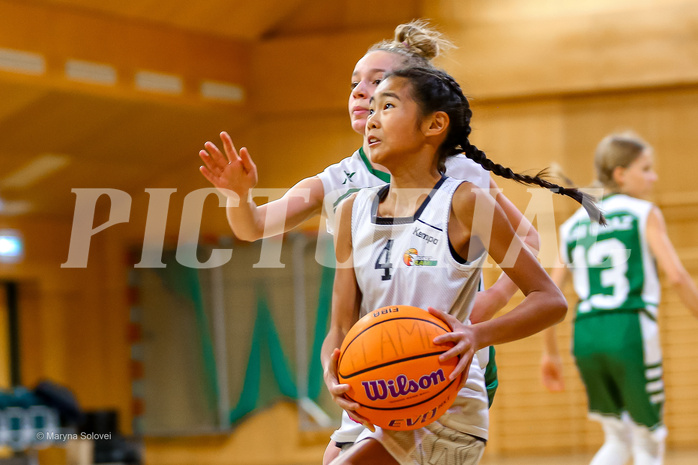 07.12.2024 Österreichischer Basketballverband 2024/25, SLWU14, Basket Flames UNION vs. UBI Graz

