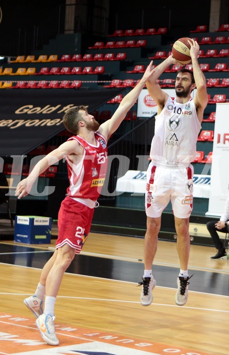 Basketball Superliga 2020/21,  Grunddurchgang 13.Runde, BC Vienna vs. Traiskirchen Lions