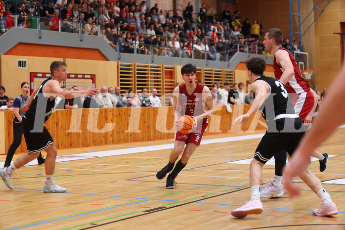 Basketball Zweite Liga 2024/25, Playoffs, Finale Spiel 1 Mistelbach Mustangs vs. Wörthersee Piraten
