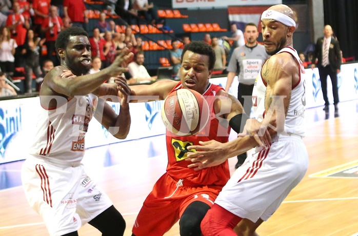 Basketball ABL 2016/17, Playoff VF Spiel 3 BC Vienna vs. WBC Wels



