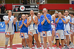 Basketball Superliga 2024/25, Supercup 1.Runde, DBB Wels vs Basket Flames Women,

