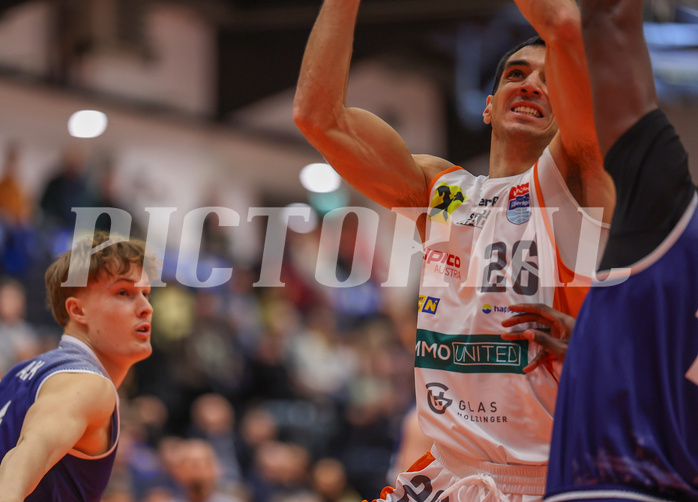 Basketball Superliga 2024/25, Grunddurchgang 14.Runde Klosterneuburg Dukes vs. BBC Nord Dragonz