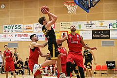 Basketball Zweite Liga 2021/22, Grunddurchgang 19.Runde Mistelbach Mustangs vs. Fürstenfeld Panthers


