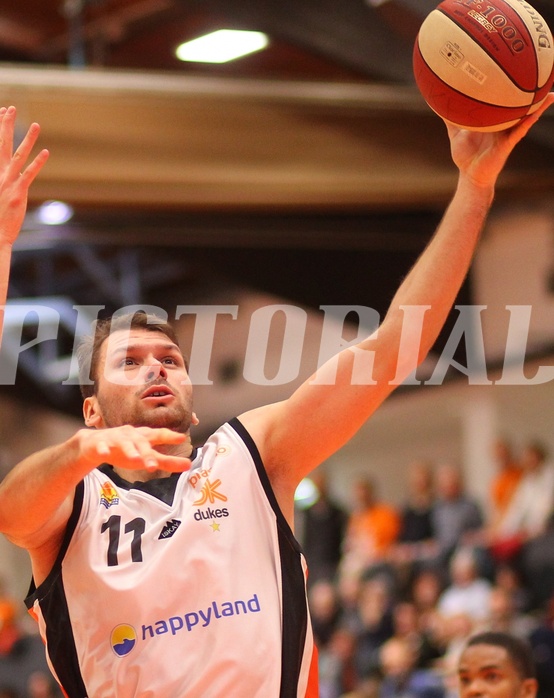 Basketball ABL 2015/16 Grunddurchgang 12.Runde BK Dukes Klosterneuburg vs. Kapfenberg Bulls