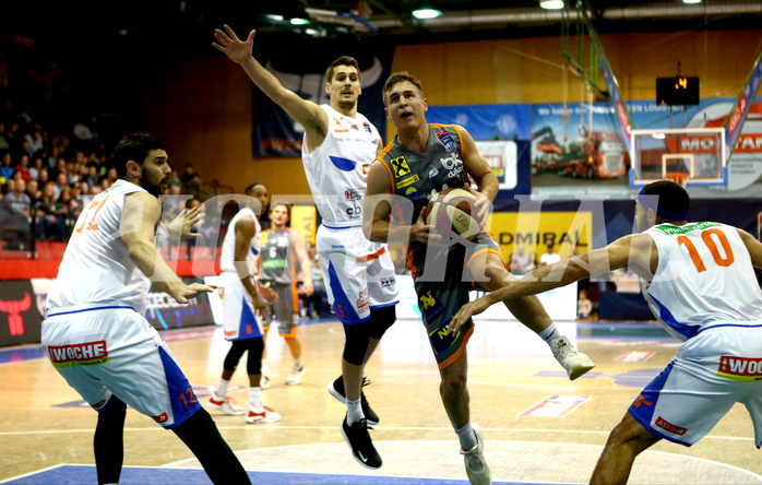 Basketball Superliga 2018/19, Grunddurchgang 12.Runde Kapfenberg Bulls vs. Klosterneuburg Dukes


