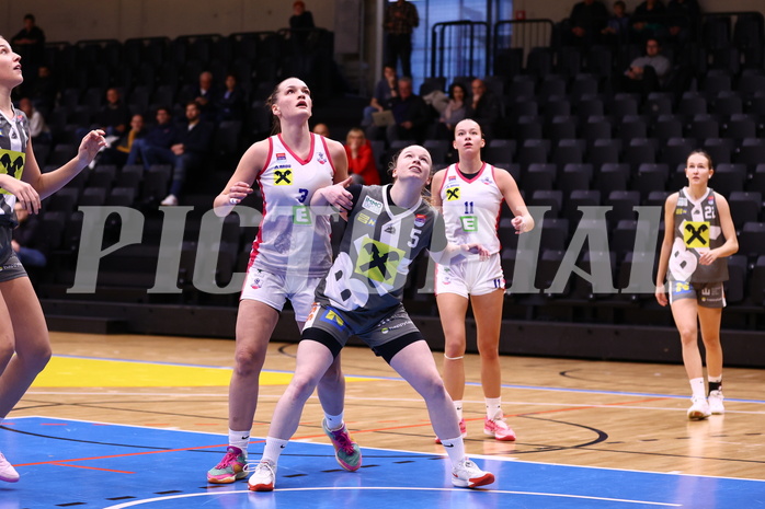 01.12.2024, Graz, Raiffeisen Sportpark, Basketball Damen Superliga 2024/25, Grunddurchgang, 8.Runde, UBSC-DBBC Graz - BK Raiffeisen Duchess ,  