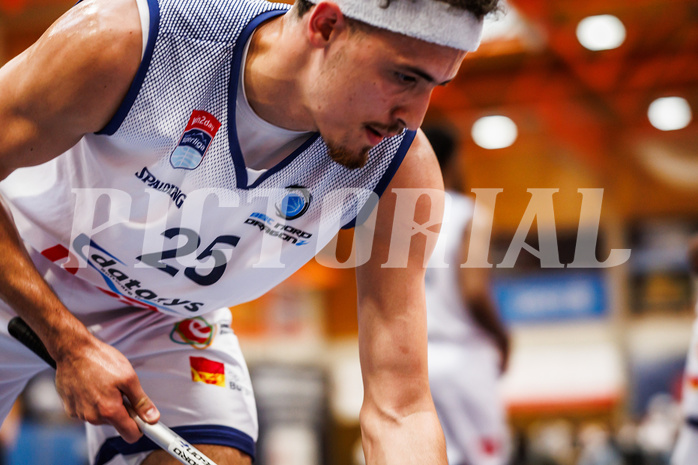 Basketball, win2day Basketball Superliga 2024/25, Playoffs Halbfinale 2. Spiel
, BBC Nord Dragonz, Gmunden Swans, Lukas Hahn (25)